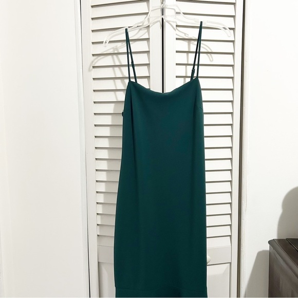 Lulus Tier and There Hunter Green Tiered Trumpet Hem Maxi Dress Size Large (L) - Picture 4 of 10